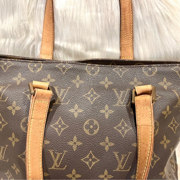 GREAT CONDITION! Authentic Louis Vuitton Cabas Piano Shoulder Bag Tote Handbag - Picture 13 of 16